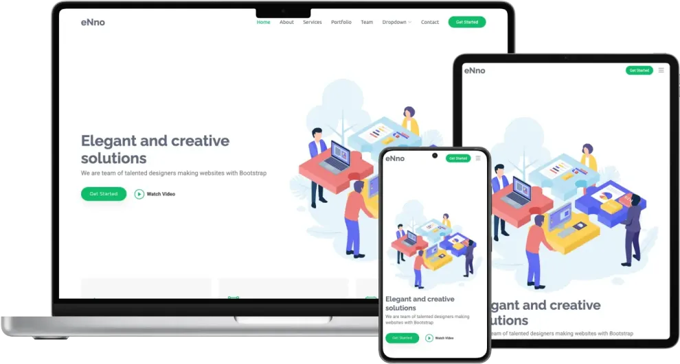 Echo Neural template screenshot