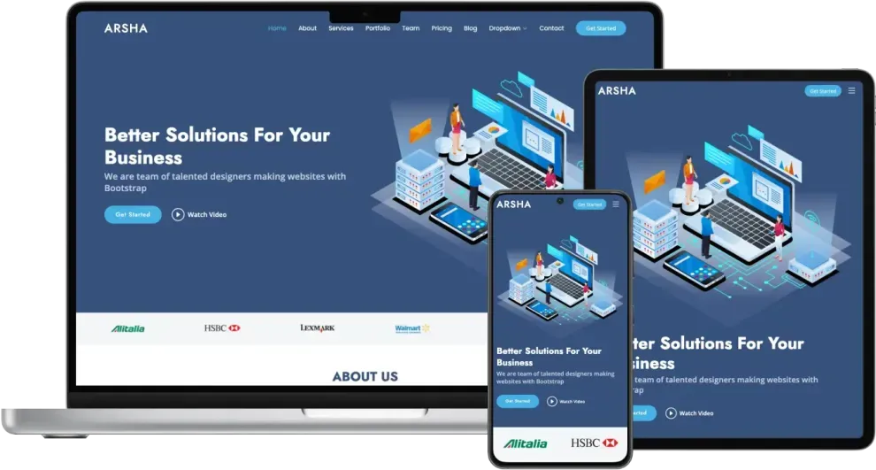 NeuraFlow template screenshot